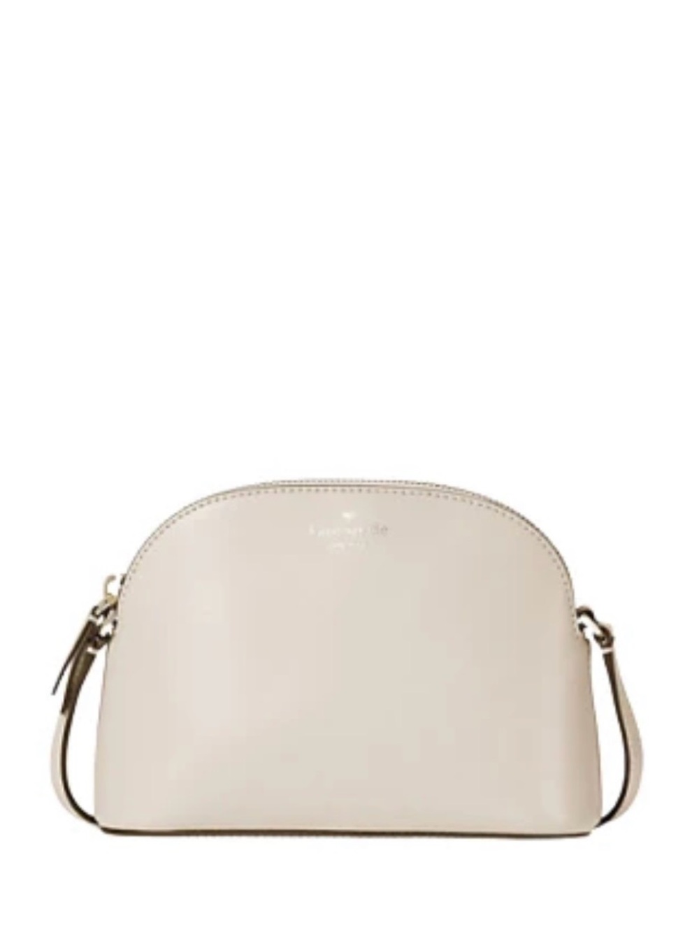 KATE SPADE NEW YORK Kali Small Dome Crossbody Bag, Tusk NWT